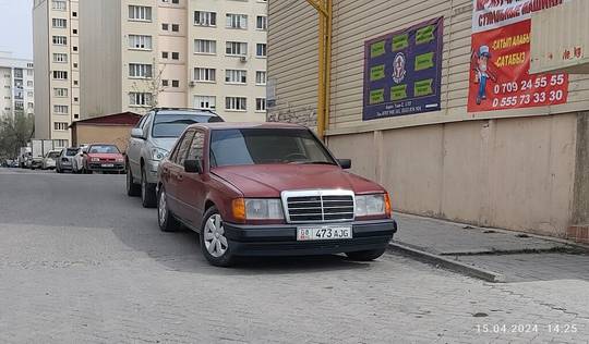 Mercedes-Benz E-Class: 1987 г., 2.9 л, Механика, Дизель, Седан