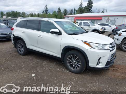 Toyota Highlander III (U50) Рестайлинг 3.5, 2019